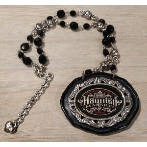 DISNEY HAUNTED MANSION 40TH ANNIVERSARY EVENT NECKLACE LE 100 RARE DISNEYLAND‎